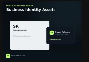 Business Identity Assets portfolio preview