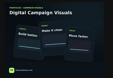 Digital Campaign Visuals portfolio preview